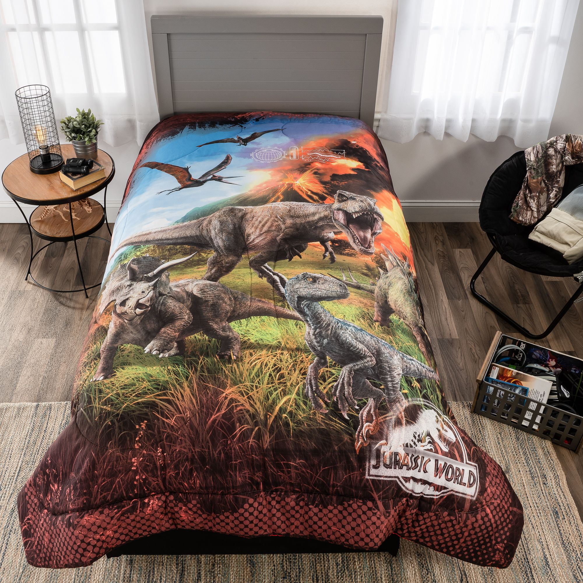 Universal Jurassic World Complete Twin Bed Set Universal Jurassic World Complete Twin Bed Set
